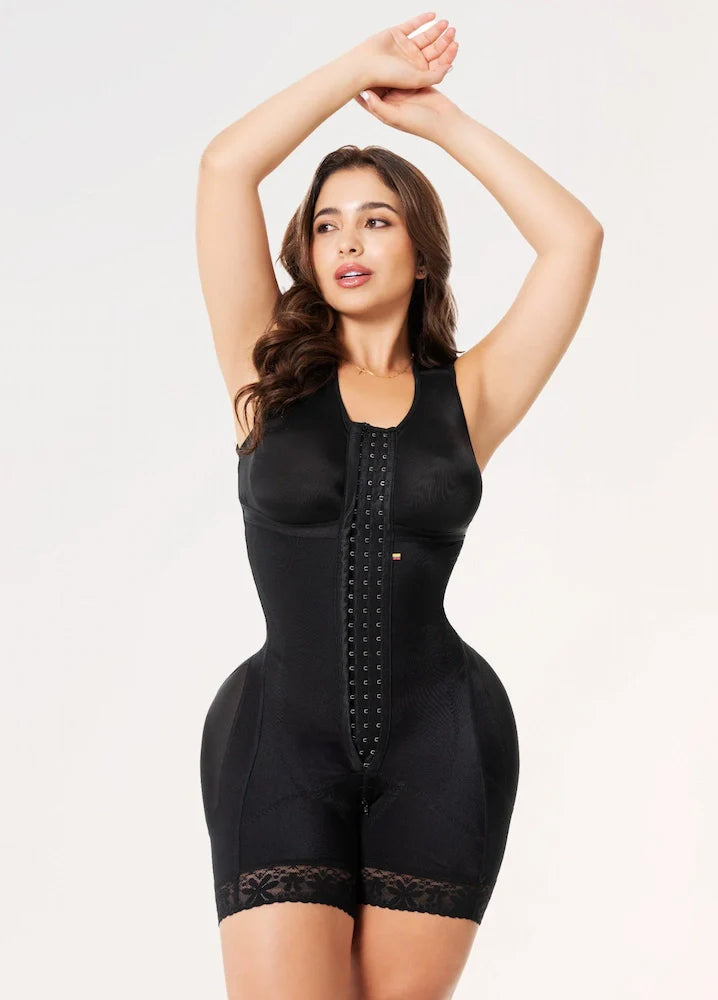 Faja Salome 6411 Postquirúrgica: 3 niveles de broches y reloj de arena