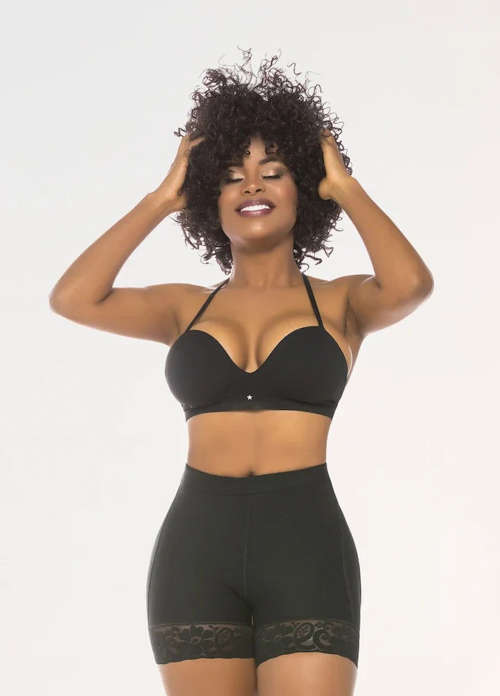 Short Levanta Cola Salome 316-1: Alta compresión y realce externo