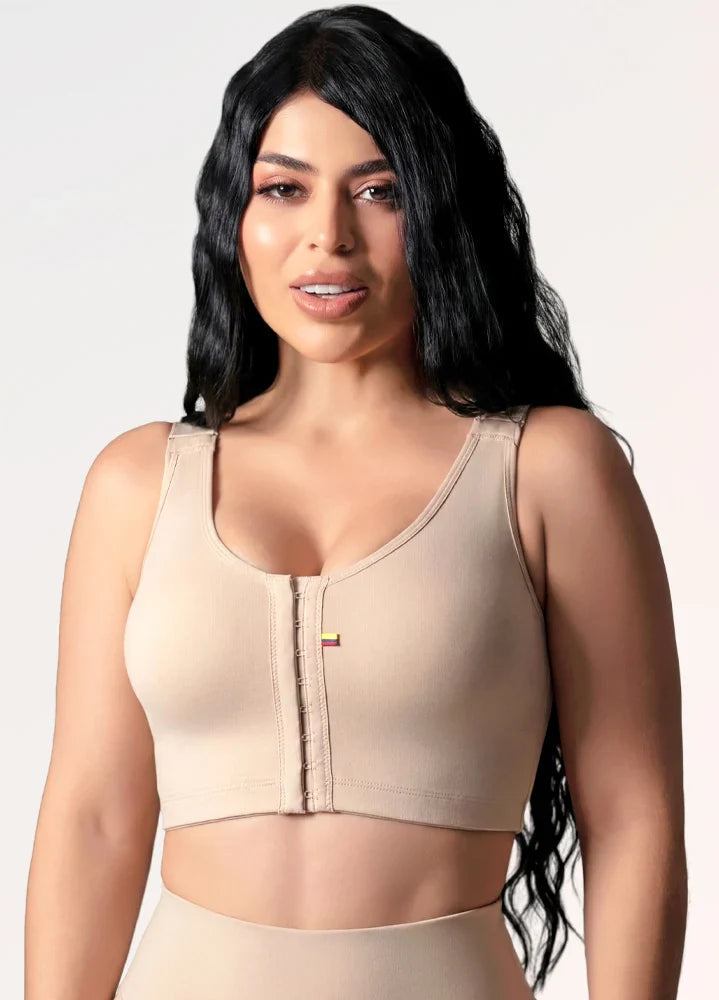 Brasier Post Operatorio Espalda Alta y Máximo Soporte | Salome 8501