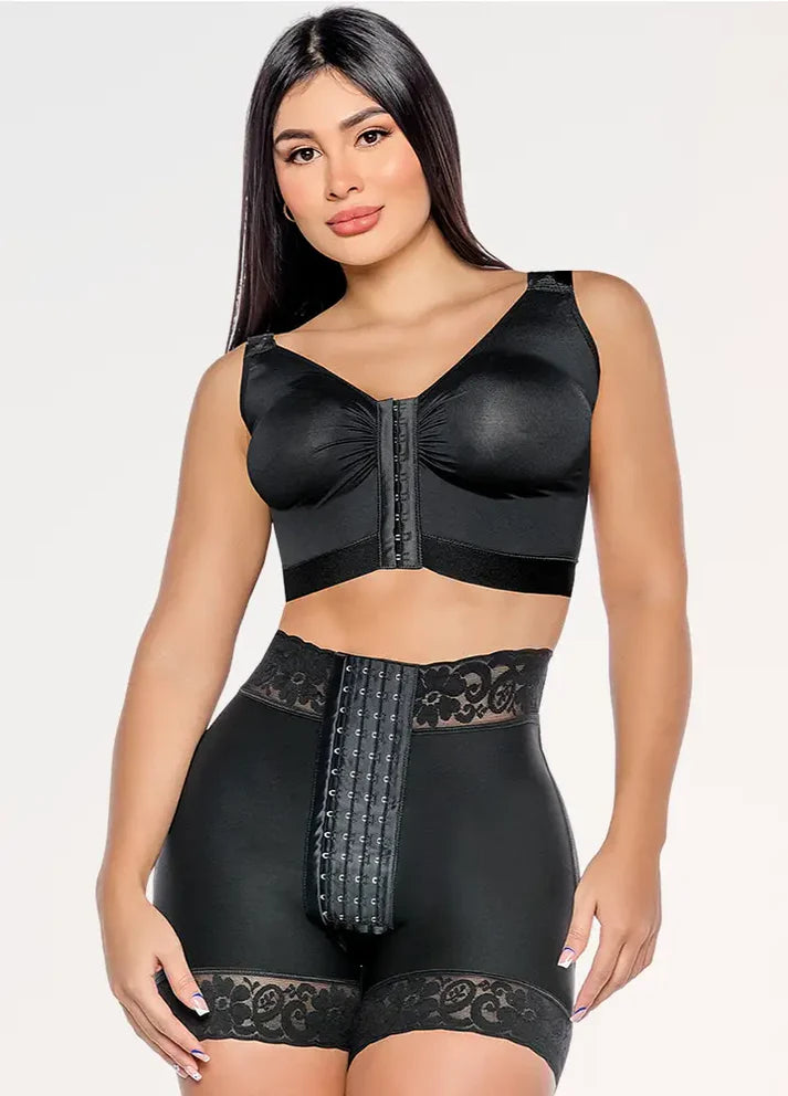 613-B Short levantacola con realce de cadera