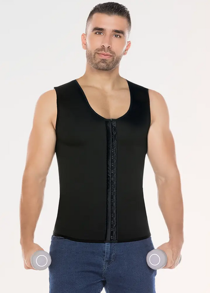 677-S Chaleco hombre en neopreno con cierre