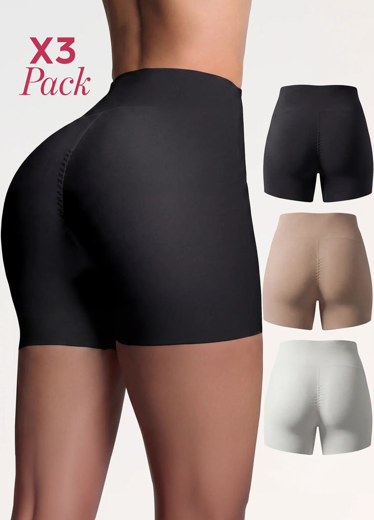 Kit de 3 Shorts Moldeadores Salome 20879: Control y Efecto Lifting
